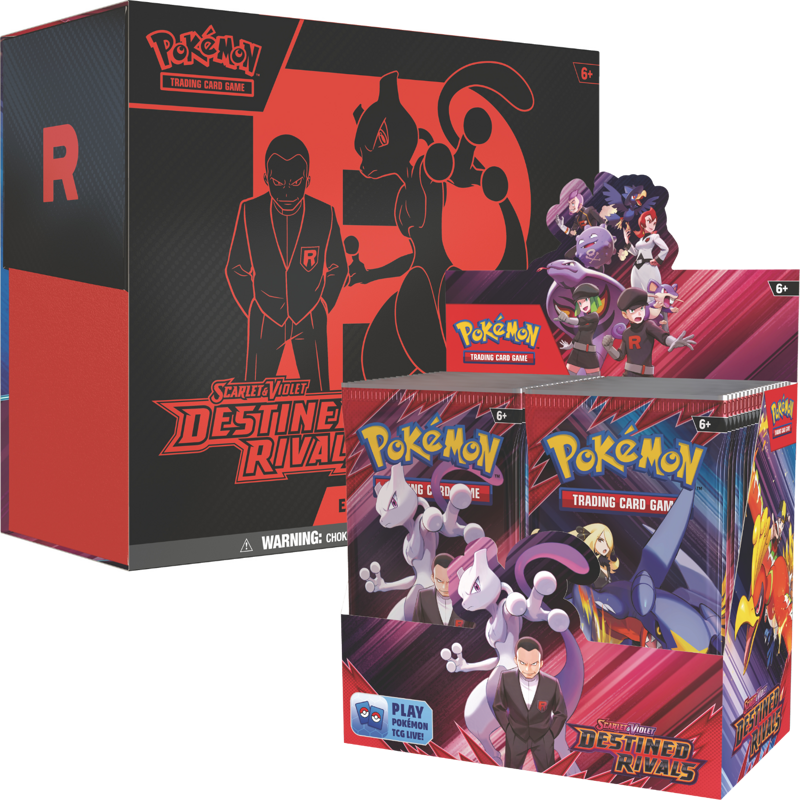 PRE-ORDER] Pokemon Scarlet & Violet Destined Rivals: Booster Box Elit –  MarAngyTCG